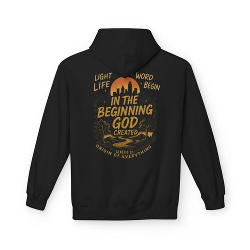 Black Genesis Hoodie – The Beginning of HolyFire (BLACK FRIDAY SALE)