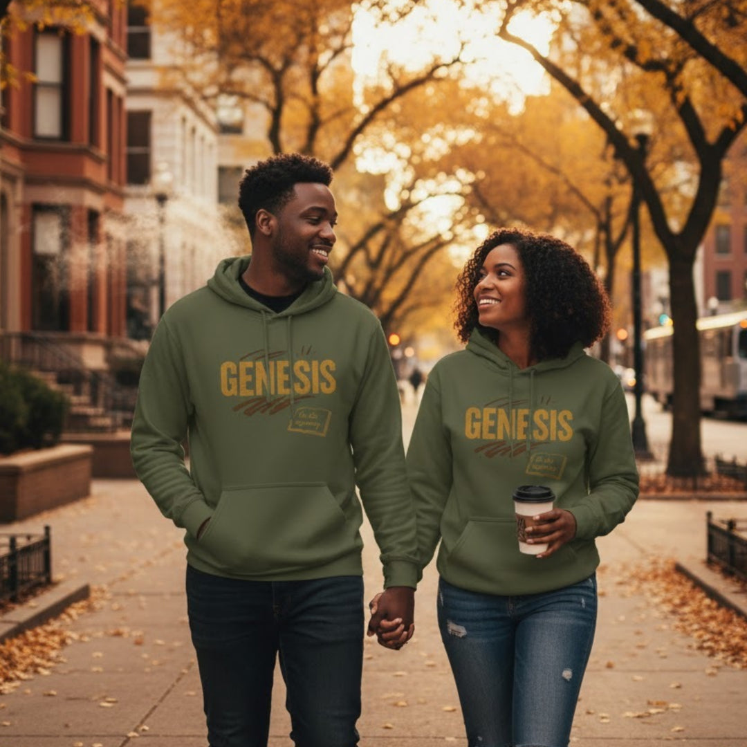 Military Green Genesis Hoodie – The Beginning of HolyFire