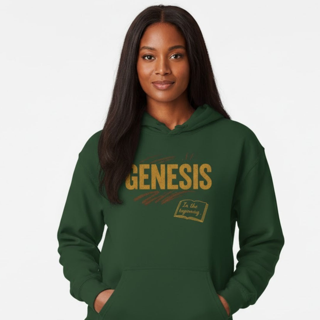 Forest Green Genesis Hoodie – The Beginning of HolyFire