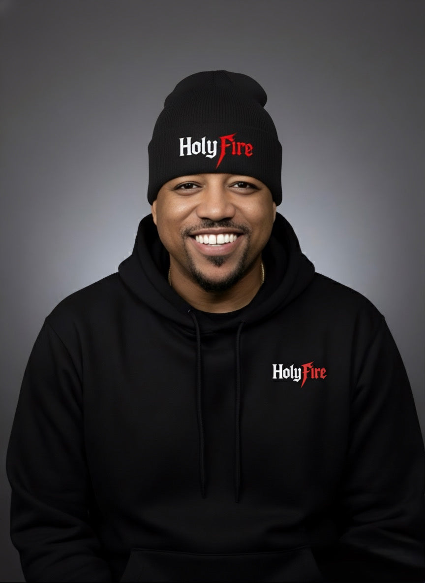 HolyFire Logo Beanie – Winter Essentials Collection (BLACK FRIDAY SALE)